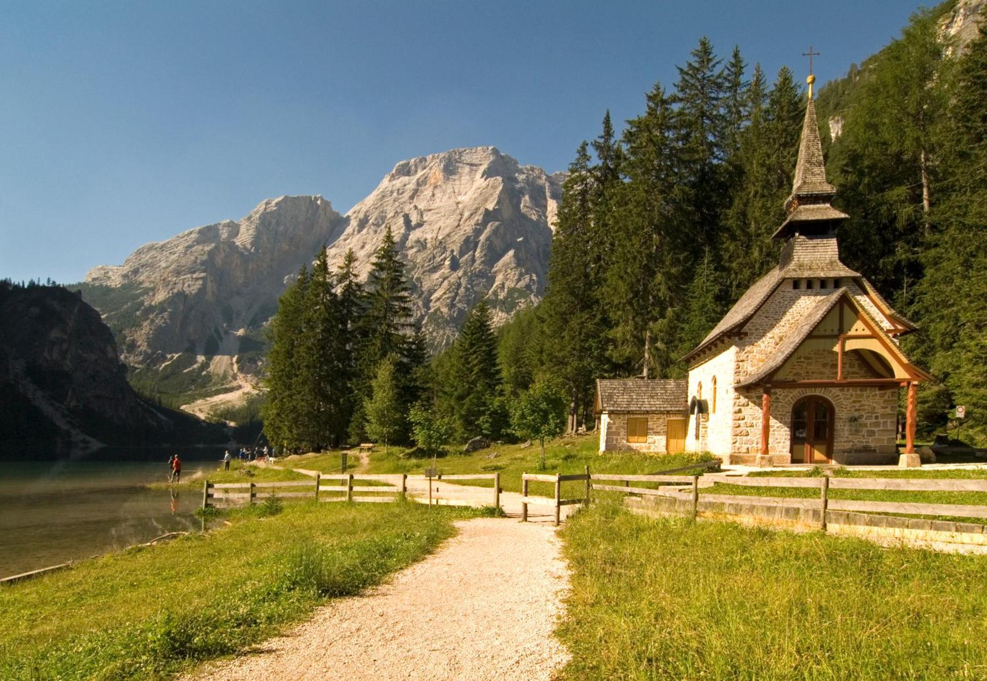 Gasthof Huber Braies  Esterno foto